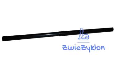 Preview: Staubsauger Rohr Kunststoff Ø 35mm - 2 Stück zu 50cm Schwarz