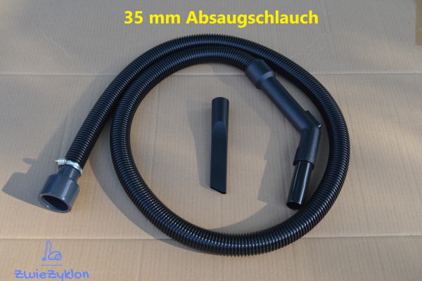 35mm Absaugschlauch Komplett Set 1 mit Handgriff und Fugendüse